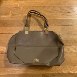Ann Taylor Taupe Handbag